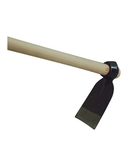 ZAPPA OCCHIO TONDO 016 + MANICO ORSATTI ACCIAIO FORGIATO/FAGGIO GR 400 MM 75X125 H.CM 130