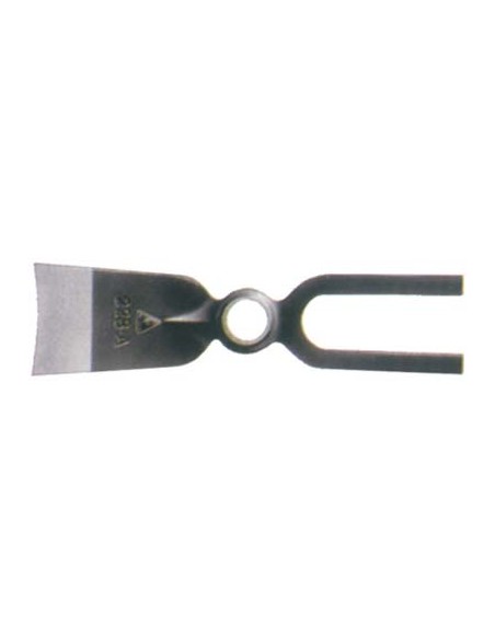 ZAPPA BIDENTE OCCHIO TONDO 228 BELLOTA 228A ACCIAIO FORGIATO GR 450 MM 70X270 SM.MM 36