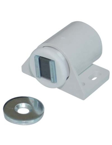 CRICCHETTO MAGNETICO SPORTELLI 640 MM 30X30 H.MM 19 KG 6 + INCONTRO BIANCO