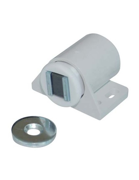 CRICCHETTO MAGNETICO SPORTELLI 640 MM 30X30 H.MM 19 KG 6 + INCONTRO BIANCO