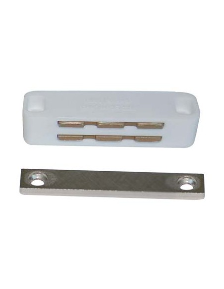 CRICCHETTO MAGNETICO SPORTELLI UC20 VAREC MM 74 H.MM 22 KG 14 + INCONTRO BIANCO