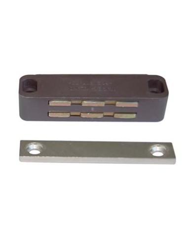 CRICCHETTO MAGNETICO SPORTELLI UC20 VAREC MM 74 H.MM 22 KG 14 + INCONTRO MARRONE