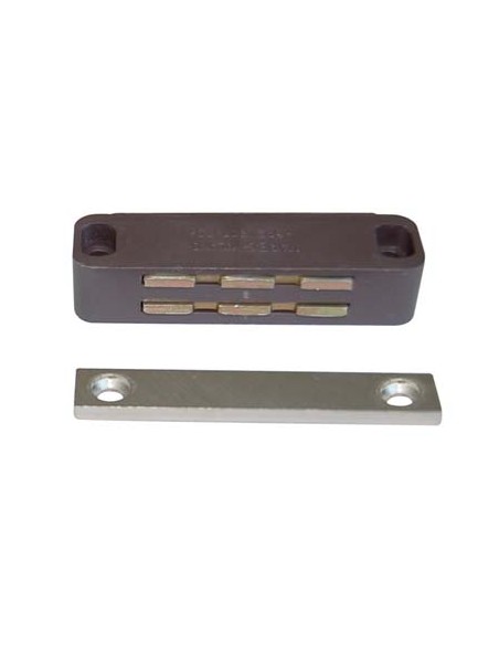CRICCHETTO MAGNETICO SPORTELLI UC20 VAREC MM 74 H.MM 22 KG 14 + INCONTRO MARRONE