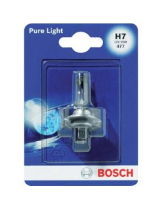 LAMPADA AUTO ANTERIORI PURE LIGHT H7 012 BOSCH ALOGENA VOLT 12 WATT 55