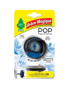 PROFUMATORE AUTO ARBRE MAGIQUE POP BLUE VELVET