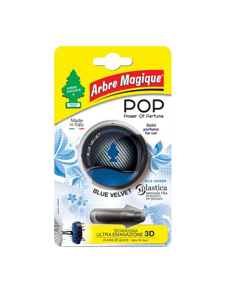 PROFUMATORE AUTO ARBRE MAGIQUE POP BLUE VELVET