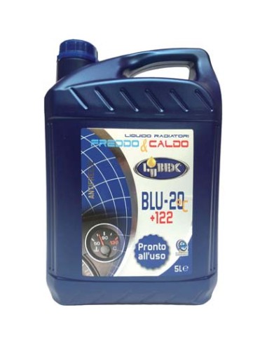 LIQUIDO ANTIGELO X RADIATORE AUTO LUBEX FINO A -20°C LT 5