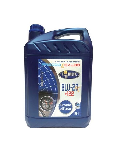 LIQUIDO ANTIGELO X RADIATORE AUTO LUBEX FINO A -20°C LT 5