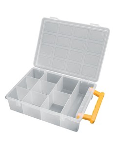 ORGANIZER PORTAMINUTERIA SCOMPARTI 9 MM 242X188 H.MM 60