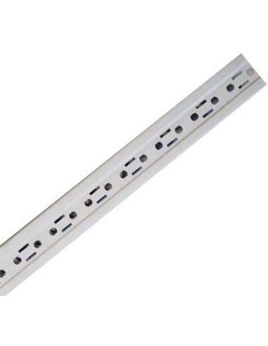 ASTA X RIPIANO METALLICO A GANCIO PROMETAL ACCIAIO VERN GRIGIO MM 27,5X46 H.CM 200