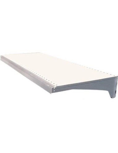 RIPIANO MARKET ACCIAIO VERNICIATO BIANCO CM 40X100
