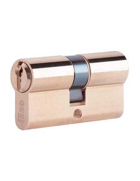 CILINDRO SAGOMATO 8209 ISEO OTTONE CHIAVI 3 CAMMA DIN MM 70 30+40