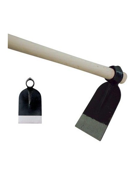 ZAPPA OCCHIO TONDO 015 + MANICO ORSATTI ACCIAIO FORGIAT/FAGGIO GR 1000 MM 140X205 H.CM 130