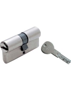 CILINDRO SAGOMATO R6 PLUS ISEO OTT.CROM.SATIN CHIAVI 5 MM 100 50+50