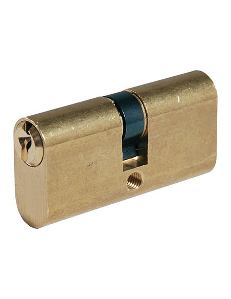 CILINDRO OVALE 2302 IBFM OTTONE CHIAVI 3 MM 60 30+30