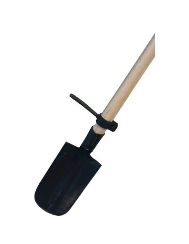 VANGHETTO PISTOIA + M.LEGNO ACCIAIO FORGIATO H.CM 170