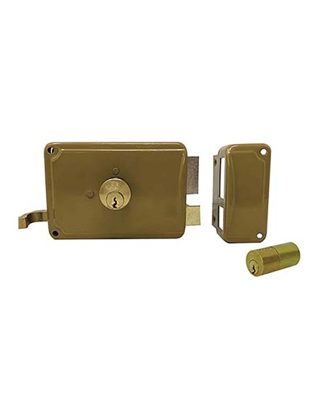 SERRATURA LEGNO APPLICARE P30 FACCHINETTI C.FISSO M3+TIRANTE E.MM 60 DX