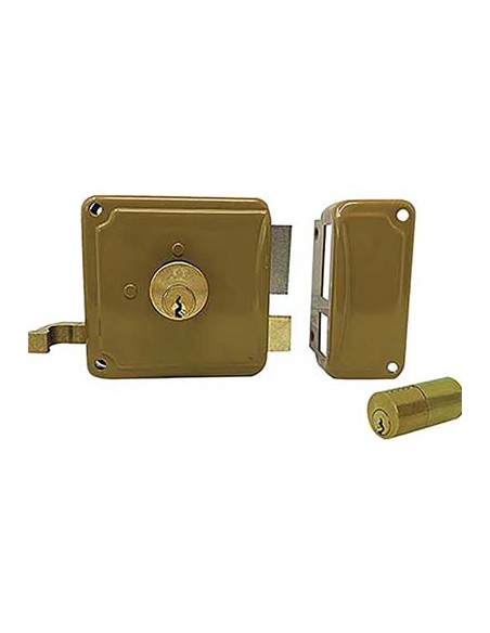 SERRATURA LEGNO APPLICARE P20 FACCHINETTI C.FISSO M2+TIRANTE E.MM 50 DX