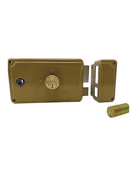 SERRATURA LEGNO APPLICARE P33 FACCHINETTI C.FISSO M3+SCR+Q8 DX E.MM 60