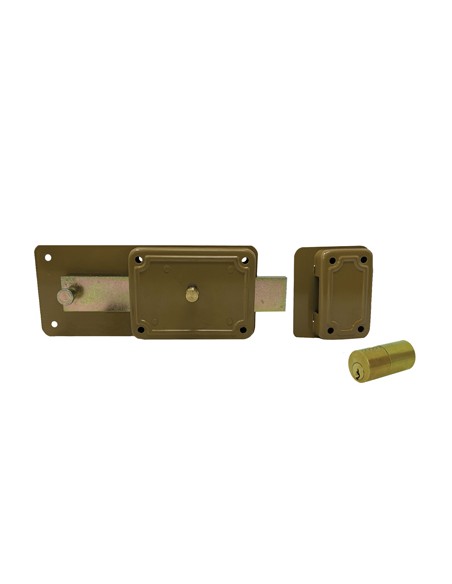 SERRATURA FERROGLIETTO P60 FISSO FACCHINETTI C.TONDO FISSO M6+POMOLO E.MM 40