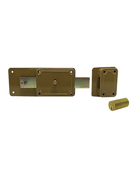 SERRATURA FERROGLIETTO P50 FISSO FACCHINETTI C.TONDO FISSO M5+SCR+POMOLO E.MM 70