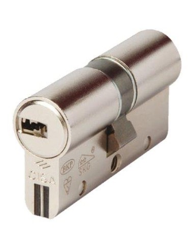 CILINDRO SAGOMATO AP4 S CISA OTT.NICH.SATIN CHIAVI 5 MM  80 35+45