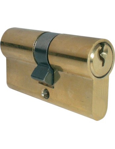 CILINDRO SAGOMATO 2300 IBFM OTTONE CHIAVI 3 CAMMA DIN MM 80 30+50