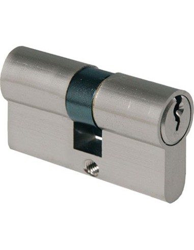 CILINDRO SAGOMATO 2300 IBFM OTT.CROMO SATINATO CHIAVI 3 CAMMA DIN MM 75 35+40