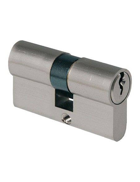 CILINDRO SAGOMATO 2300 IBFM OTT.CROMO SATINATO CHIAVI 3 CAMMA DIN MM 75 35+40