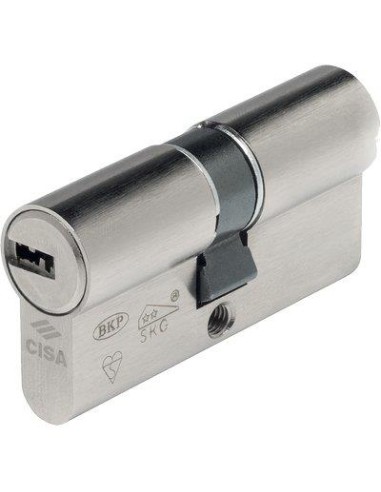 CILINDRO SAGOMATO ASIXP8 PRO CISA OTT.NICH.SATIN CHIAVI 5+1 MM 110 30+80