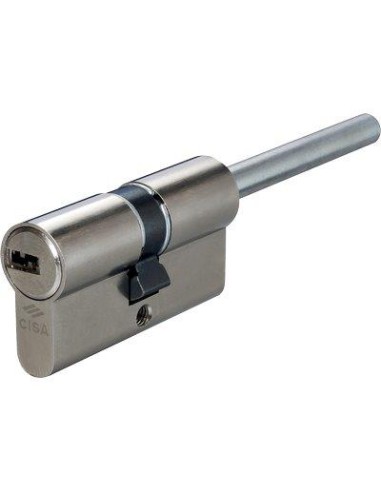 CILINDRO SAGOMATO ASIXP8 PRO POMOLO CISA OTT.NICH.SATIN CHIAVI 5+1 MM 90 30+60