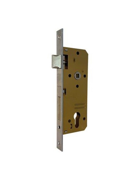 SERRATURA LEGNO INFILARE 200 ISEO B.Q CROMATO F.MM 22 F.SAGOM M2+SCR+Q8 E.MM 45