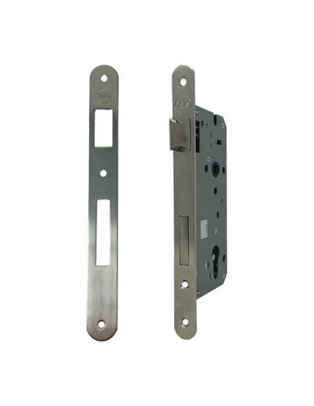 SERRATURA LEGNO INFILARE 52X YALE B.T NICHELATO F.MM 22 F.SAGOM M2+SCR+Q8 E.MM 60