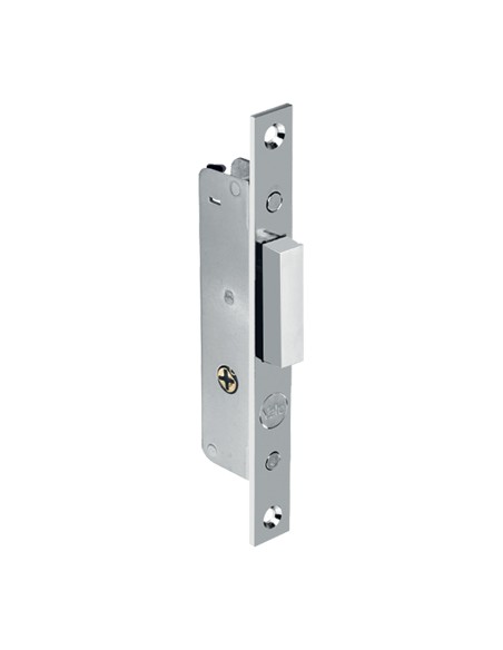 SERRATURA MONTANTE INFILARE YF58 YALE B.Q NICH F.MM 16 C/SPILLO M1 E.MM 14