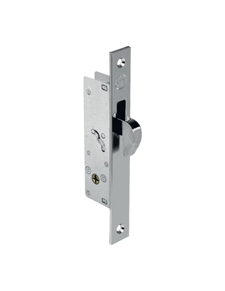 SERRATURA MONTANTE INFILARE YF15 YALE B.Q NICH F.MM 16 C/SPILLO GANCIO E.MM 20