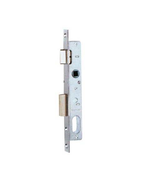 SERRATURA MONTANTE INFILARE 7501 ISEO B.Q CROMO F.MM 16 F.OVALE M1+SCR+Q8 E.MM 15