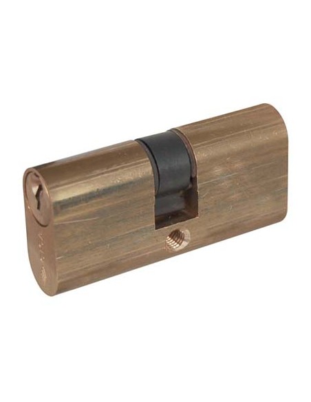 CILINDRO OVALE 08210 CISA OTTONE CHIAVI 3 MM 56 28+28