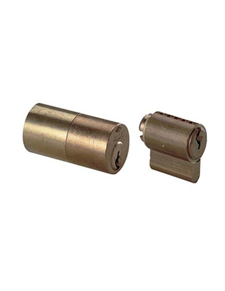 COPPIA CILINDRI ESTERNI 0G150 CISA OTTONE CHIAVI 3 X 1A631/1A721/1A731