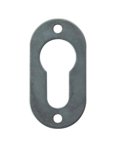 MOSTRINA OVALE FORO SAGOMATO 06092 CISA ZINCATA MM 54X28