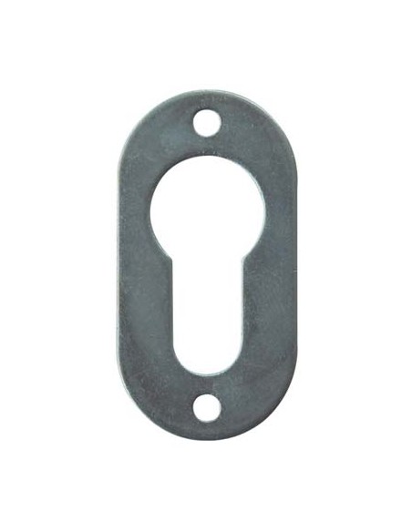 MOSTRINA OVALE FORO SAGOMATO 06092 CISA ZINCATA MM 54X28
