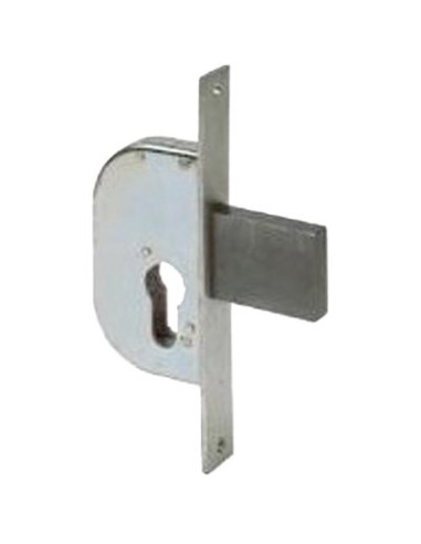 SERRATURA CANCELLO INFILARE 42122 CISA B.Q ZINC F.MM 22 F.SAGOM SCR E.MM 30