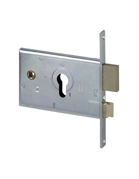 SERRATURA METALLO INFILARE 44120 CISA B.Q ZINC F.MM 16 F.SAGOM M2+SCR H.MM 82 E.MM 60