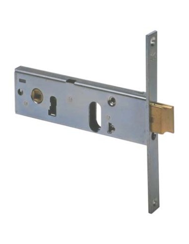 SERRATURA METALLO INFILARE 44151 CISA B.Q ZINC F.MM 20 F.OVALE M2+SCR H.MM 44 E.MM 70