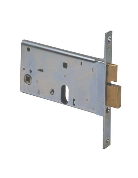 SERRATURA METALLO INFILARE 44460 CISA B.Q ZINC F.MM 16 F.OVALE M2+SCR H.MM 77 E.MM 70
