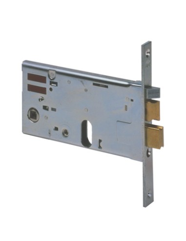 SERRATURA METALLO INFILARE ELETTRICA 14461 CISA B.Q ZINC F.MM 20 F.OVALE+SCR+M2 MF H.MM 77 E.MM 80