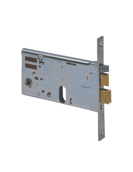 SERRATURA METALLO INFILARE ELETTRICA 14461 CISA B.Q ZINC F.MM 20 F.OVALE+SCR+M2 MF H.MM 77 E.MM 80
