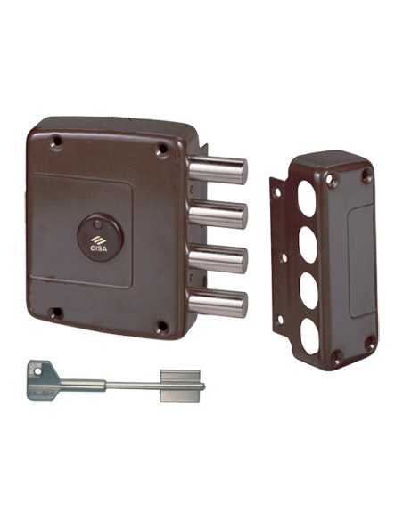 SERRATURA LEGNO APPLICARE 57152 CISA DM M4 E.MM 64 SX