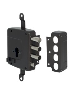 SERRATURA LEGNO APPLICARE 56167 CISA F/SAG M2 SCR+TRIP E.MM 63 SX