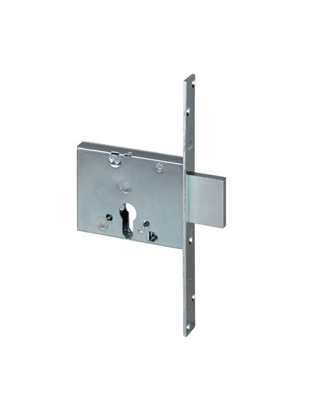 SERRATURA METALLO INFILARE 56013 CISA B.Q ZINC F.MM 25 F/SAG. M4 H.MM 82 E.MM 70