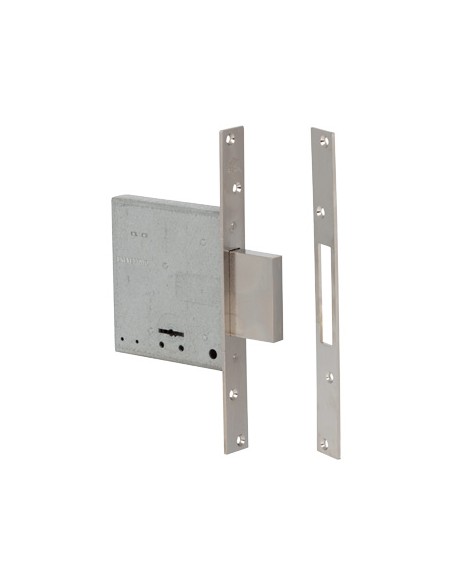 SERRATURA METALLO INFILARE 57010 CISA B.Q ZINC F.MM 25 DM M4 H.MM 114 E.MM 60